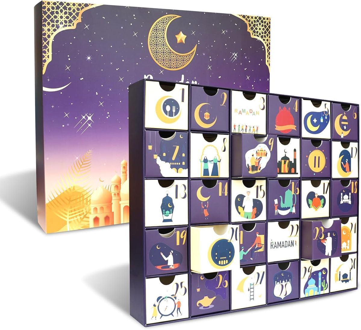 Ramadan Advent calendar chocolate